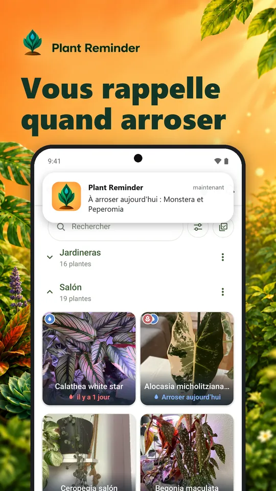 Vous rappelle quand arroser
