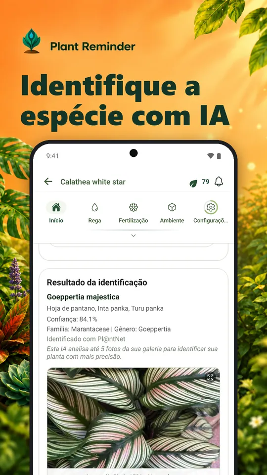 Identifique a espécie com IA